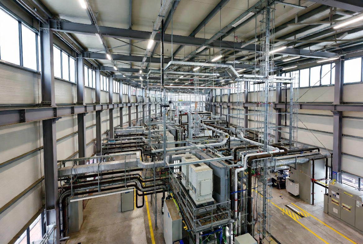 Specialist MEP and plant systems in depot