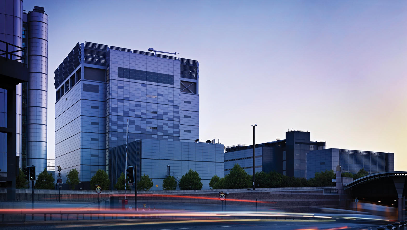 Telehouse West data centre exterior, Docklands
